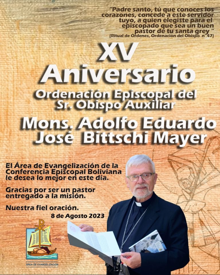 XV Aniversario de Mons. Adolfo Eduardo José Bittschi Mayer