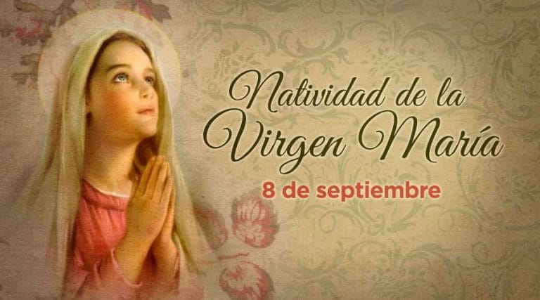 Celebramos el cumpleaños de nuestra Madre la Virgen María