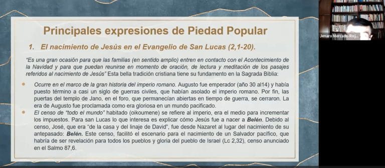 “Expresiones de piedad popular en Navidad”