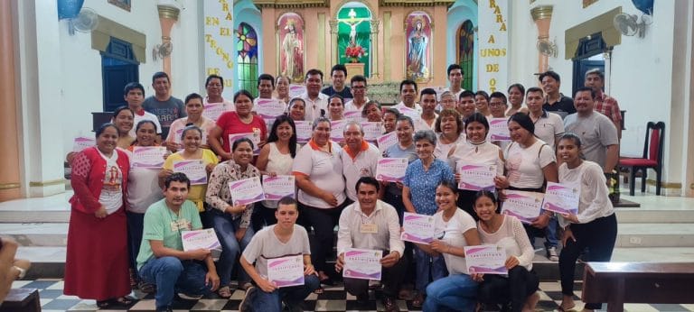 Catequistas del Vicariato Apostólico del Beni en formación