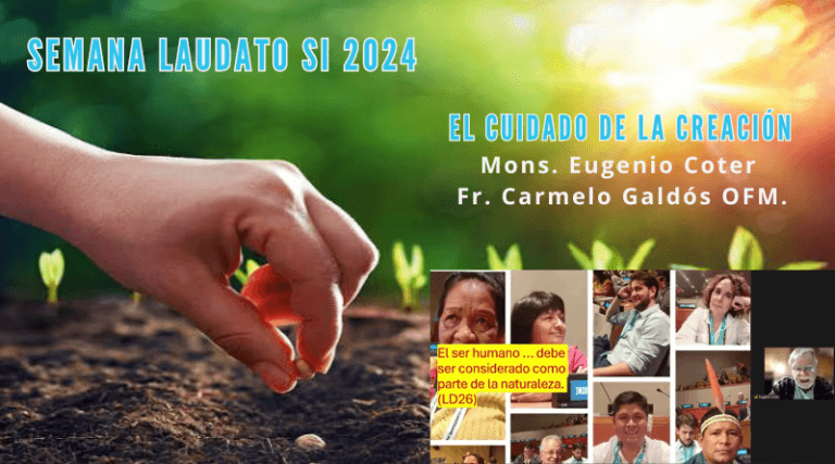 Día 1 Semana Laudato Si: “El Cuidado de la Creación”