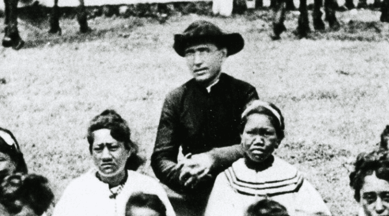 Un misionero entre leprosos