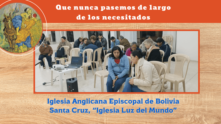La Iglesia Anglicana en Santa Cruz ora por la unidad