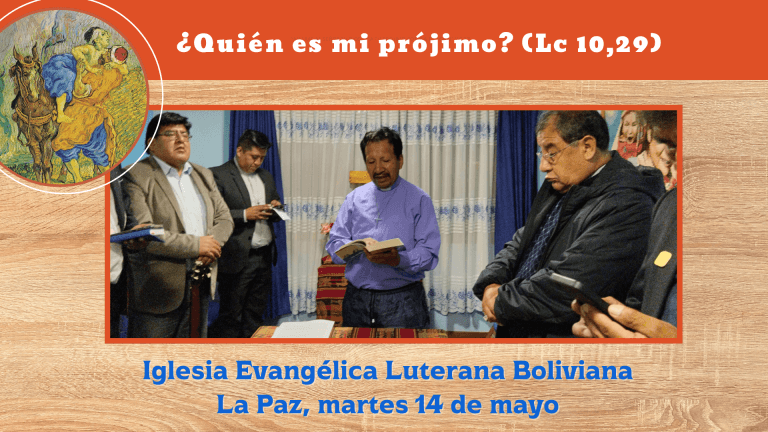 En La Paz, la Iglesia Luterana ora por la unidad