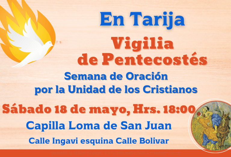 Vigilia de Pentecostés y oración por la unidad de los cristianos