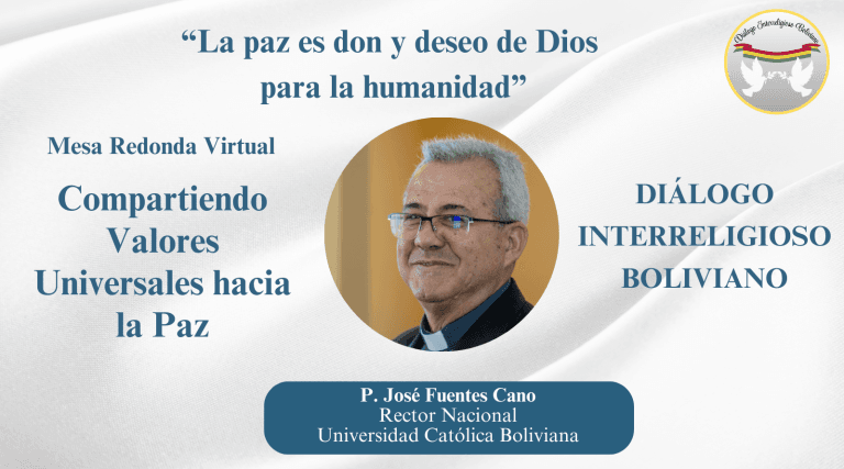 P. José Fuentes: “La paz es don y deseo de Dios para la humanidad”