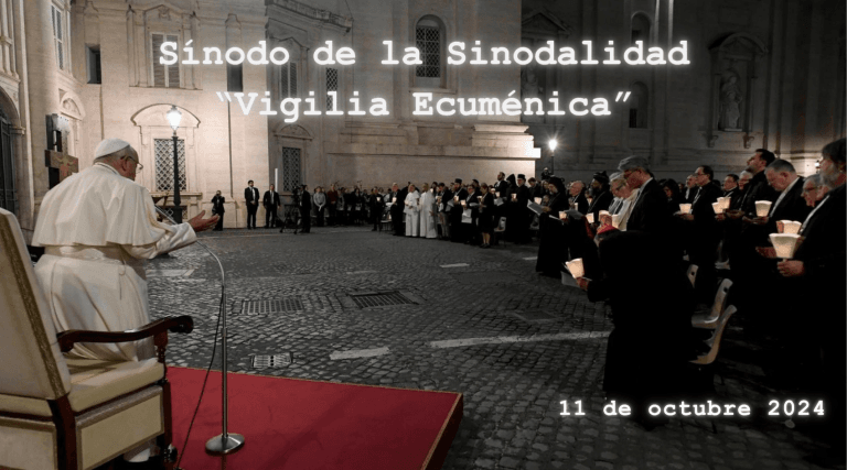 Vigilia Ecuménica en el Sínodo de la Sinodalidad