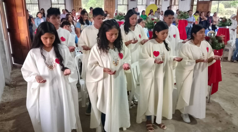 La oración de los jóvenes